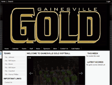 Tablet Screenshot of gainesvillegold.com